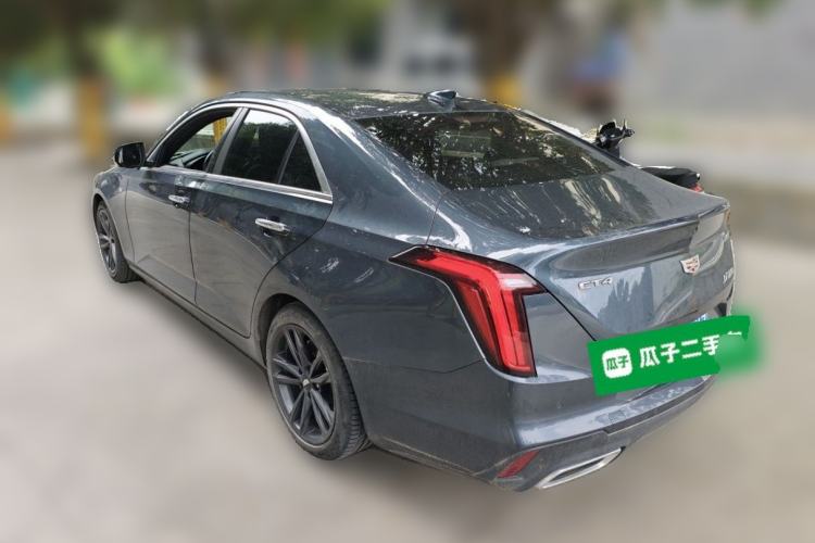 Used Cadillac CT4 2021 28T Luxury Model Rear Left 45 Deg