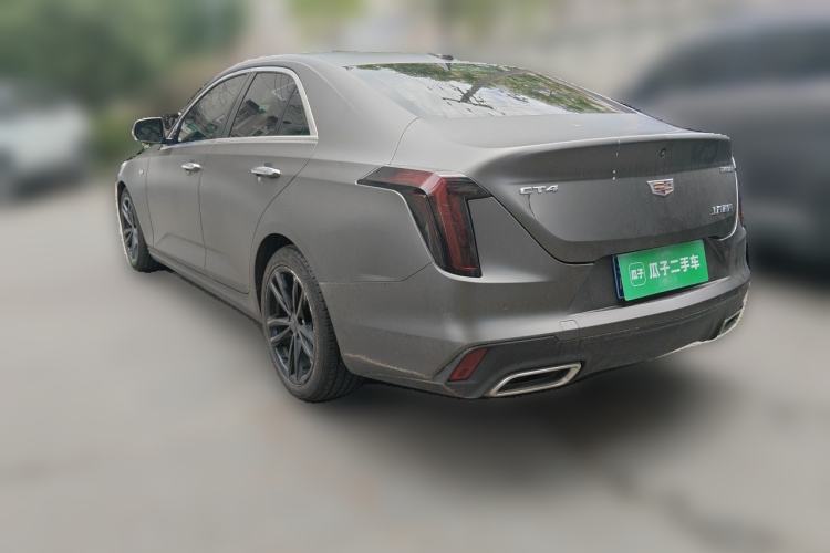 Used Cadillac CT4 2021 28T Luxury Model Rear Left 45 Deg