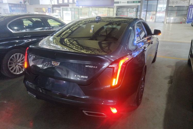 Used Cadillac CT4 2021 28T Luxury Model Rear Right 45 Deg