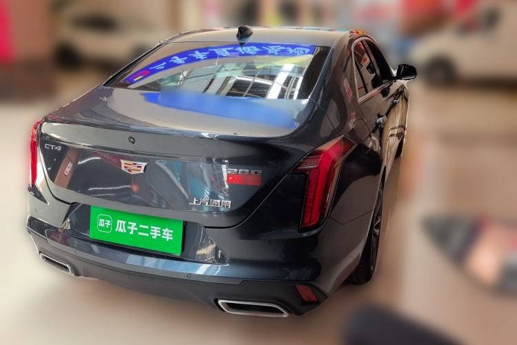 Used Cadillac CT4 2021 28T Luxury Model Rear Right 45 Deg