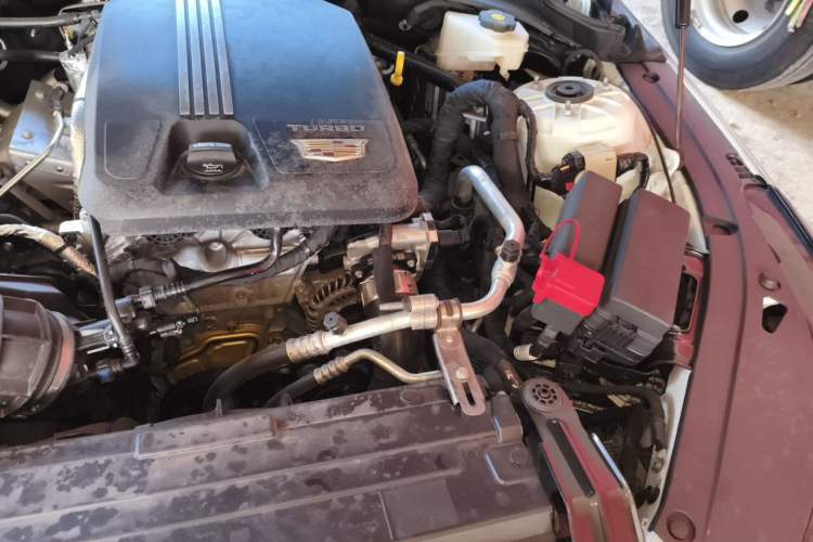Used Cadillac CT4 2021 28T Fashion Edition Engine Bay Left