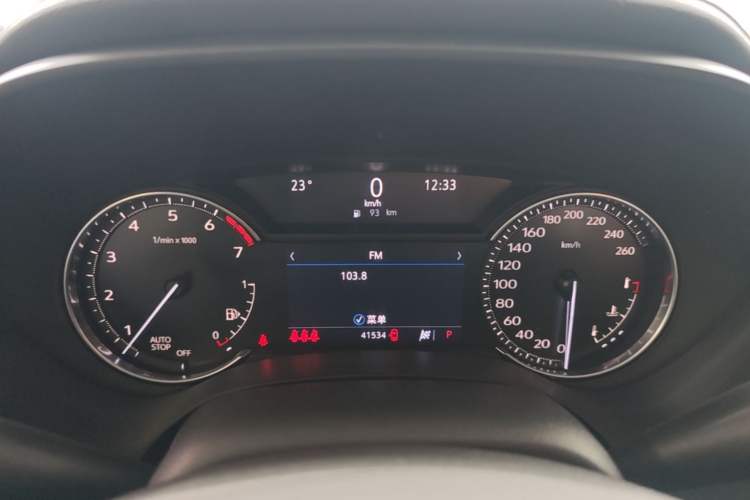 Used Cadillac CT4 2021 28T Luxury Model Instrument Cluster