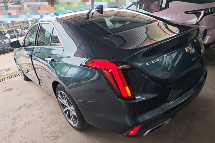 Used Cadillac CT4 2021 28T Luxury Model Rear Left 45 Deg