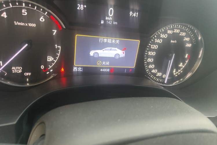 Used Cadillac CT4 2021 28T Fashion Edition Odometer Close Up