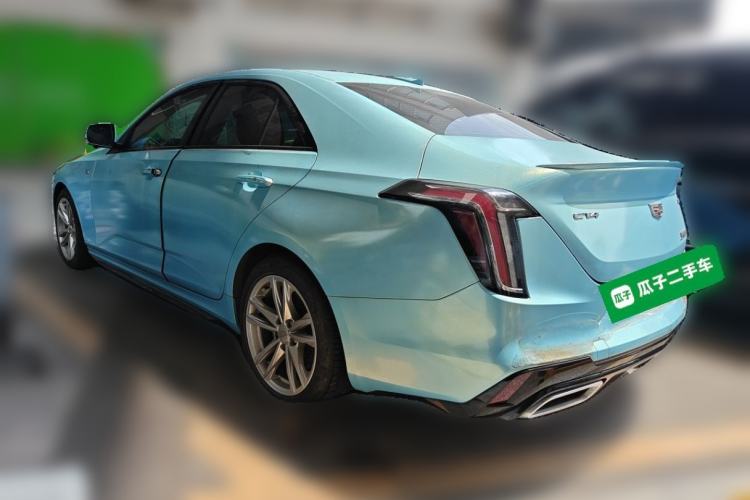 Used Cadillac CT4 2021 28T Fashion Edition Rear Left 45 Deg