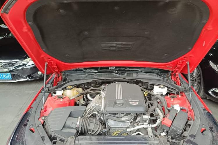 Used Cadillac CT4 2021 28T Luxury Model Engine Bay