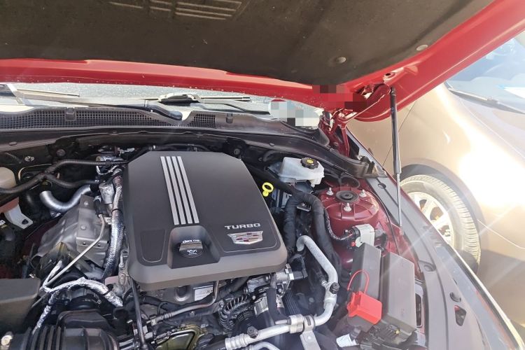Used Cadillac CT4 2021 28T Luxury Model Engine Bay Left