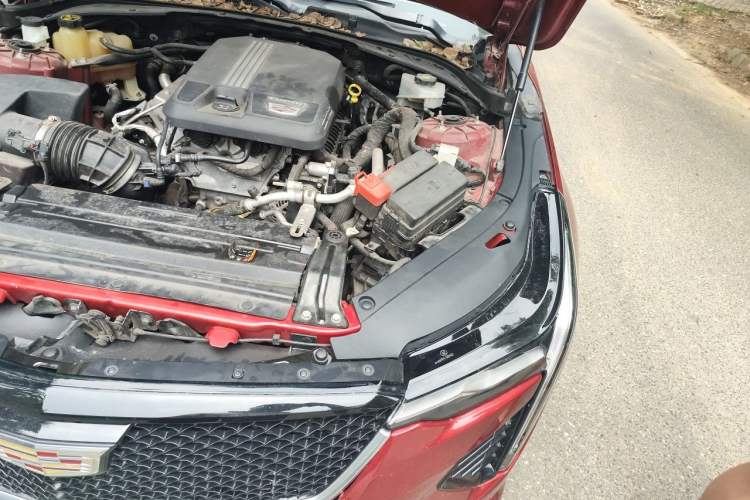 Used Cadillac CT4 2021 28T Fashion Edition Engine Bay Left