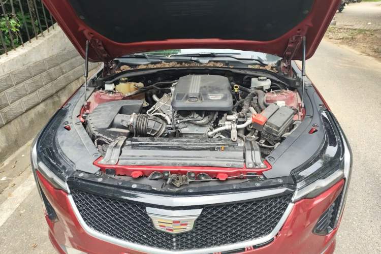 Used Cadillac CT4 2021 28T Fashion Edition Engine Bay