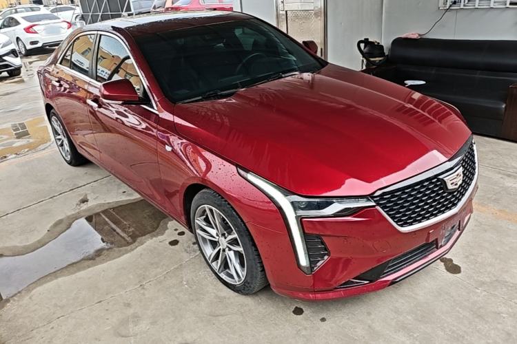 Used Cadillac CT4 2021 28T Luxury Model Front Right 45 Deg