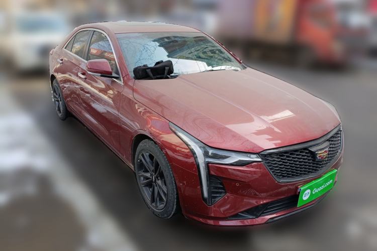 Used Cadillac CT4 2021 28T Luxury Model Front Right 45 Deg