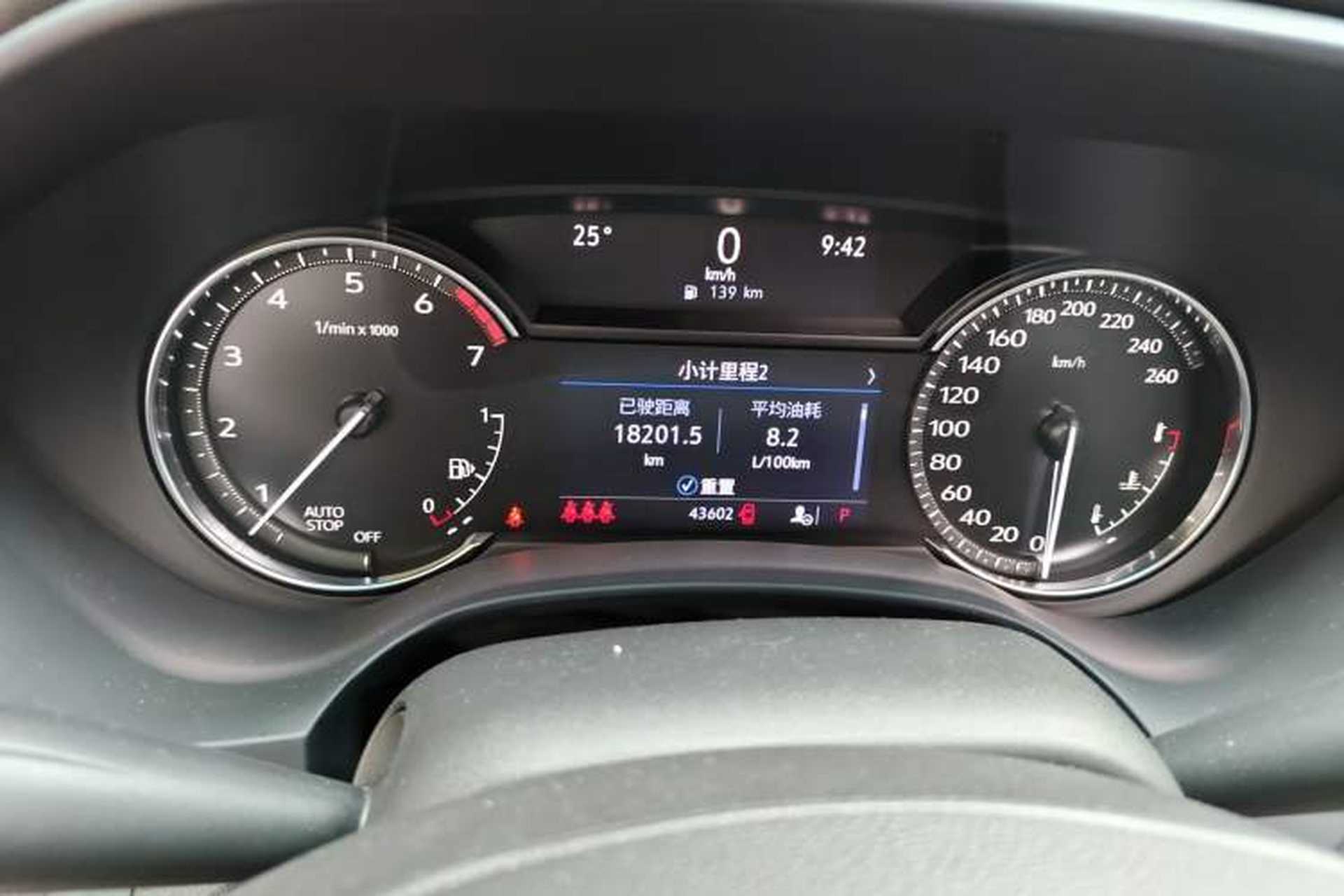Used Cadillac CT4 2021 28T Luxury Model Instrument Cluster