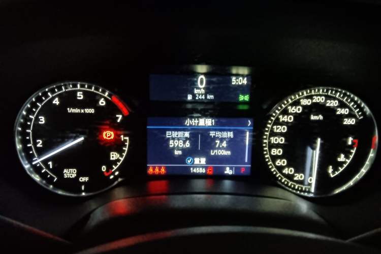Used Cadillac CT4 2021 28T Fashion Edition Instrument Cluster