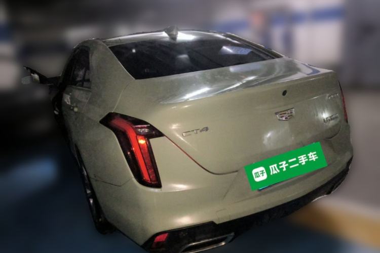 Used Cadillac CT4 2021 28T Fashion Edition Rear Left 45 Deg