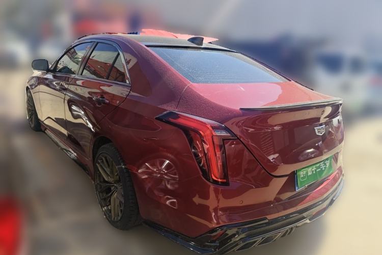 Used Cadillac CT4 2021 28T Luxury Model Rear Left 45 Deg