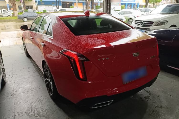 Used Cadillac CT4 2021 28T Luxury Model Rear Left 45 Deg