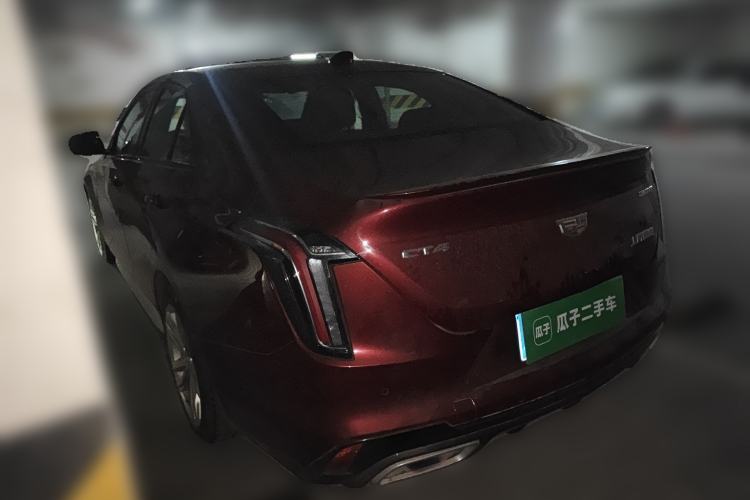 Used Cadillac CT4 2021 28T Fashion Edition Rear Left 45 Deg