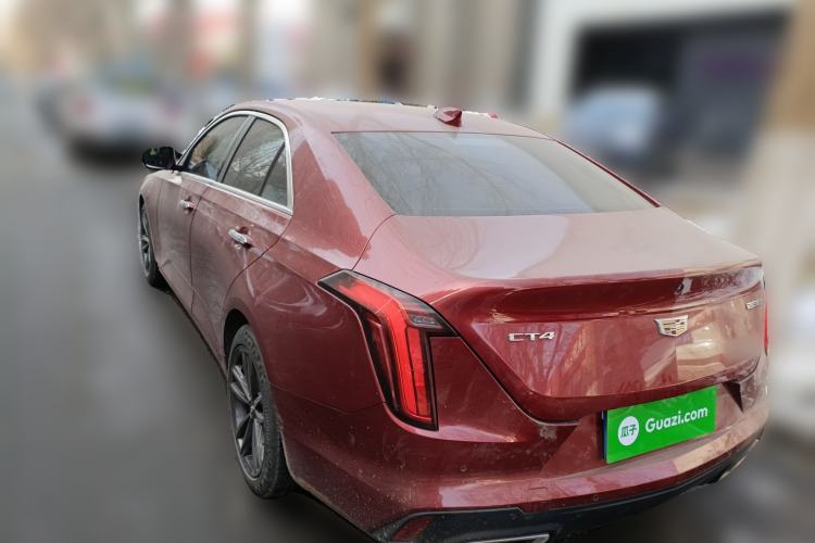 Used Cadillac CT4 2021 28T Luxury Model Rear Left 45 Deg