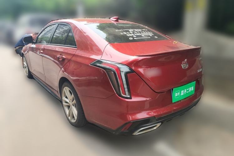 Used Cadillac CT4 2021 28T Fashion Edition Rear Left 45 Deg