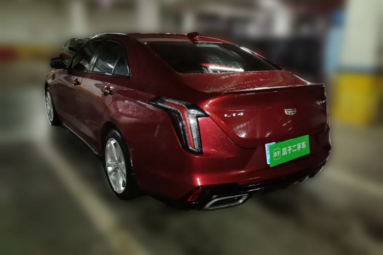Used Cadillac CT4 2021 28T Fashion Edition Rear Left 45 Deg