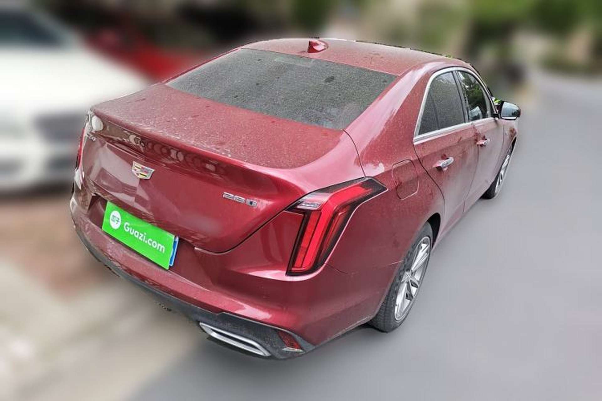 Used Cadillac CT4 2021 28T Luxury Model Rear Right 45 Deg