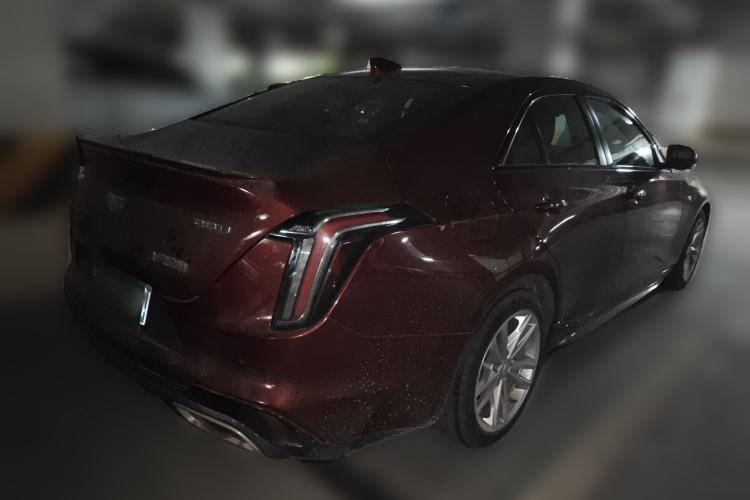 Used Cadillac CT4 2021 28T Fashion Edition Rear Right 45 Deg