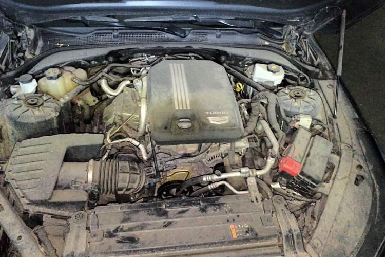 Used Cadillac CT4 2021 28T Luxury Model Engine Bay