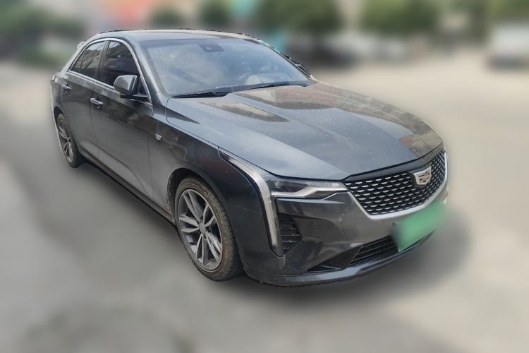 Used Cadillac CT4 2021 28T Luxury Model Front Right 45 Deg