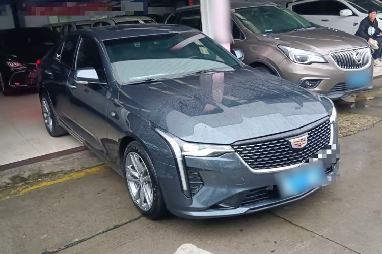 Used Cadillac CT4 2021 28T Luxury Model Front Right 45 Deg