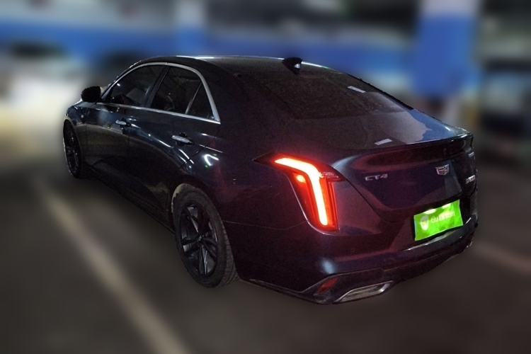 Used Cadillac CT4 2021 28T Luxury Model Rear Left 45 Deg