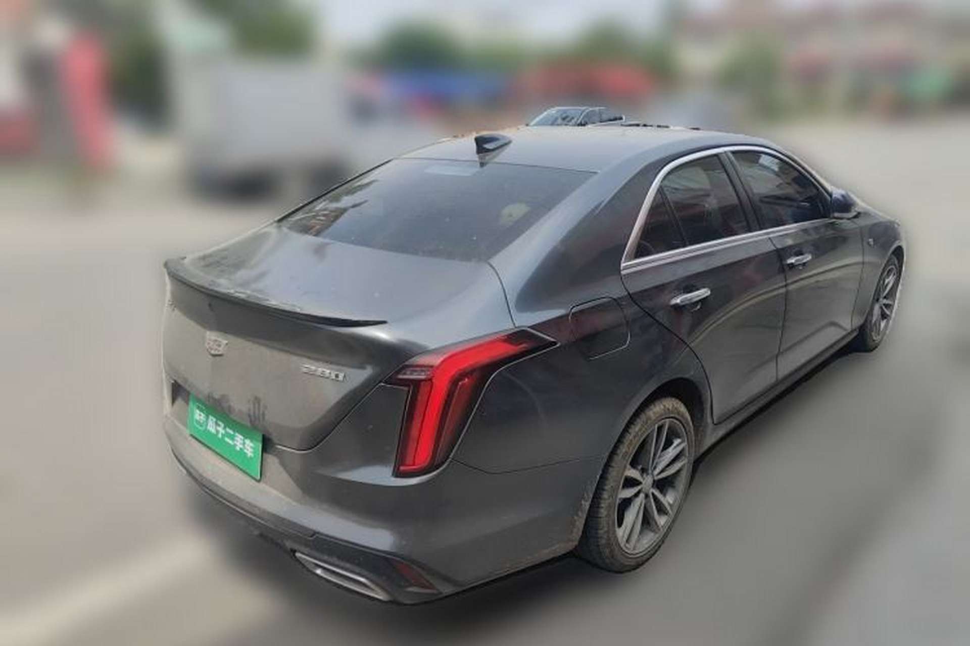 Used Cadillac CT4 2021 28T Luxury Model Rear Right 45 Deg