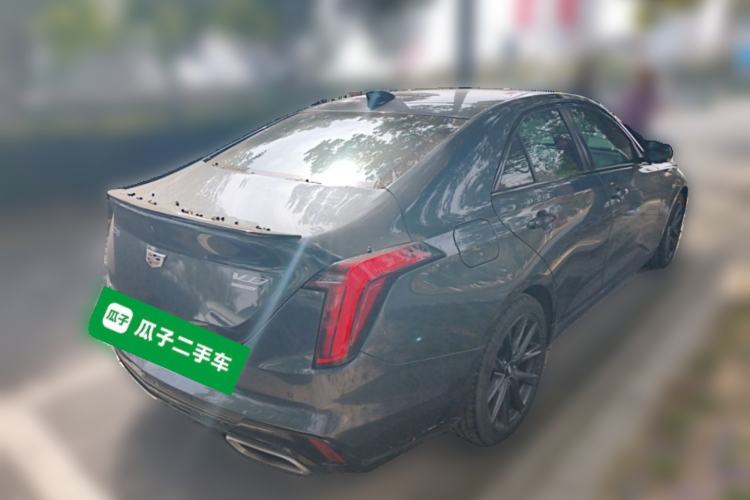 Used Cadillac CT4 2021 28T Luxury Model Rear Right 45 Deg