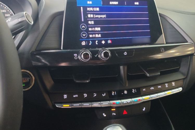 Used Cadillac CT4 2021 28T Luxury Model Audio And AC Panel