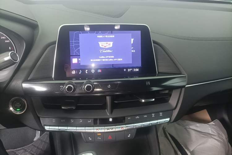Used Cadillac CT4 2021 28T Luxury Model Audio And AC Panel