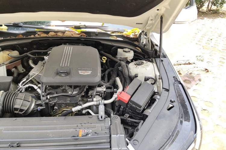 Used Cadillac CT4 2021 28T Luxury Model Engine Bay Left
