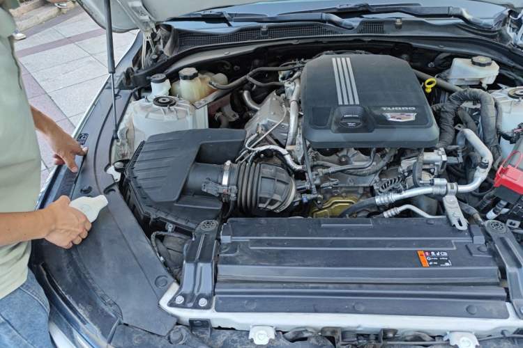 Used Cadillac CT4 2021 28T Fashion Edition Engine Bay Right