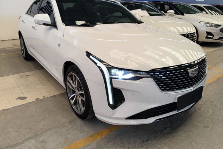 Used Cadillac CT4 2021 28T Luxury Model Front Right 45 Deg