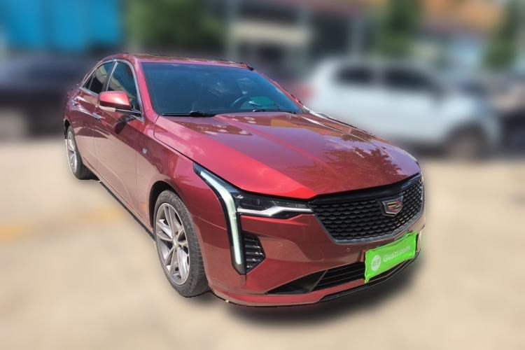 Used Cadillac CT4 2021 28T Luxury Model Front Right 45 Deg