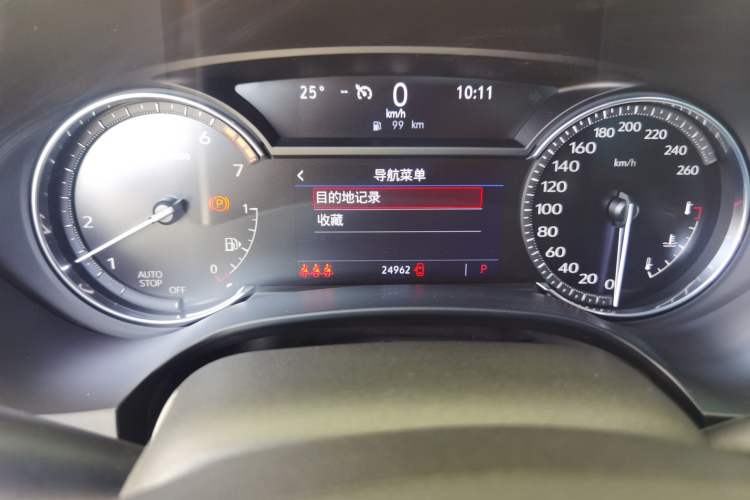 Used Cadillac CT4 2021 28T Fashion Edition Odometer Close Up