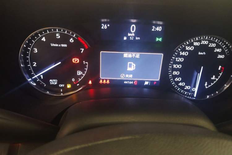 Used Cadillac CT4 2021 28T Fashion Edition Odometer Close Up