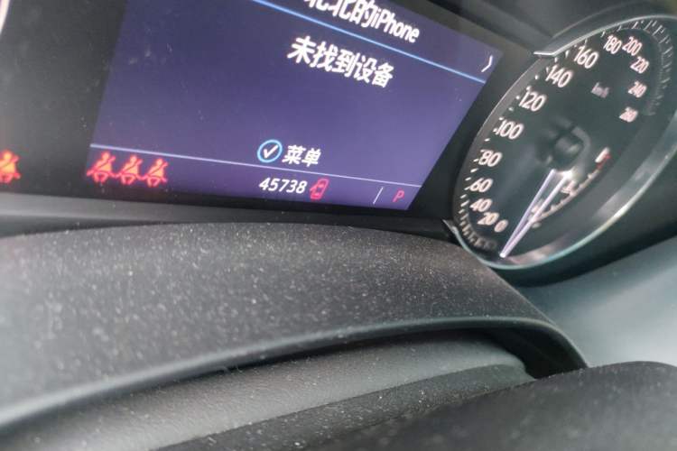 Used Cadillac CT4 2021 28T Fashion Edition Odometer Close Up