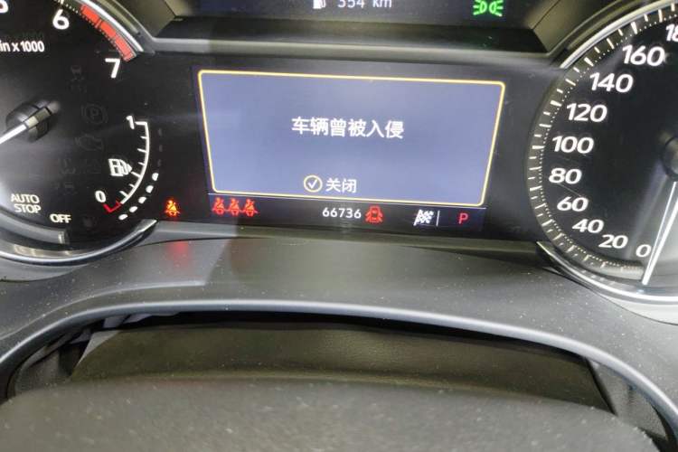 Used Cadillac CT4 2021 28T Prestige Edition Odometer Close Up