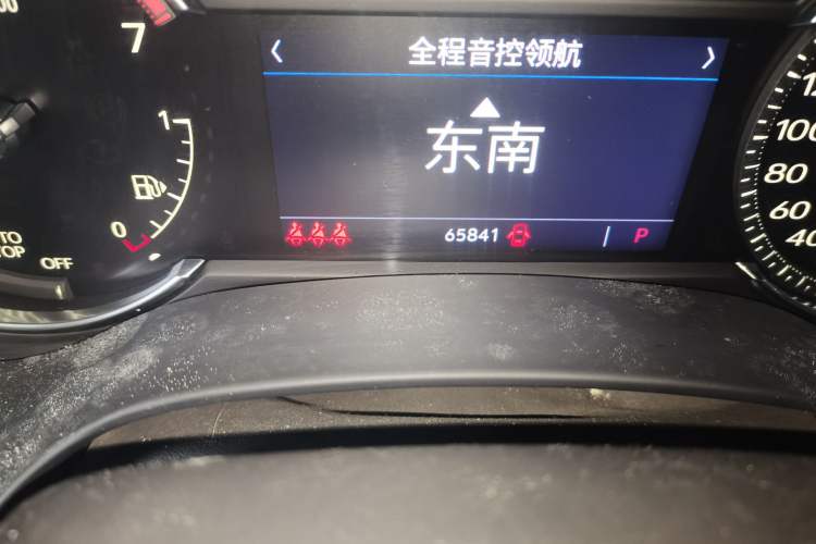 Used Cadillac CT4 2021 28T Fashion Edition Odometer Close Up