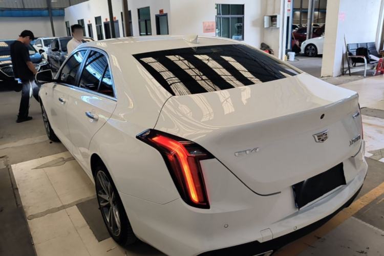 Used Cadillac CT4 2021 28T Luxury Model Rear Left 45 Deg