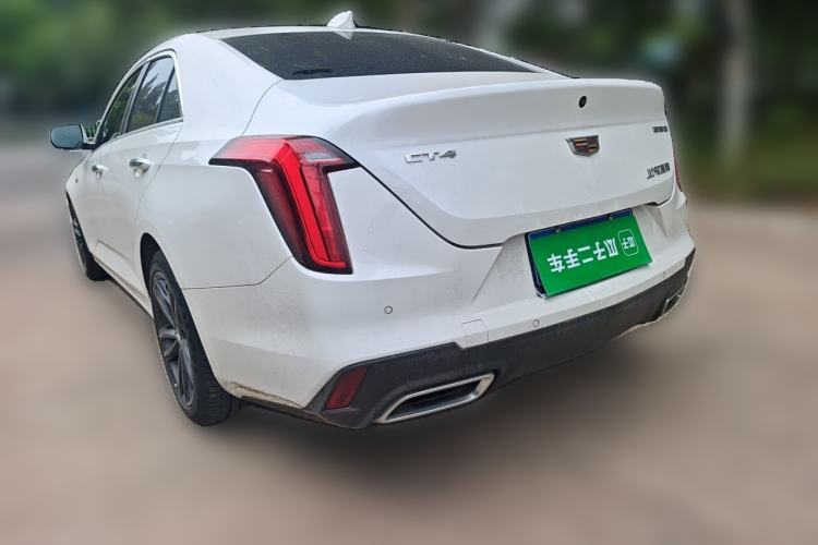 Used Cadillac CT4 2021 28T Luxury Model Rear Left 45 Deg