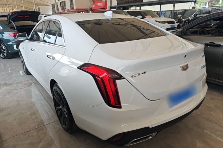 Used Cadillac CT4 2021 28T Luxury Model Rear Left 45 Deg