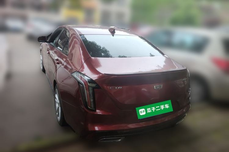Used Cadillac CT4 2021 28T Fashion Edition Rear Left 45 Deg