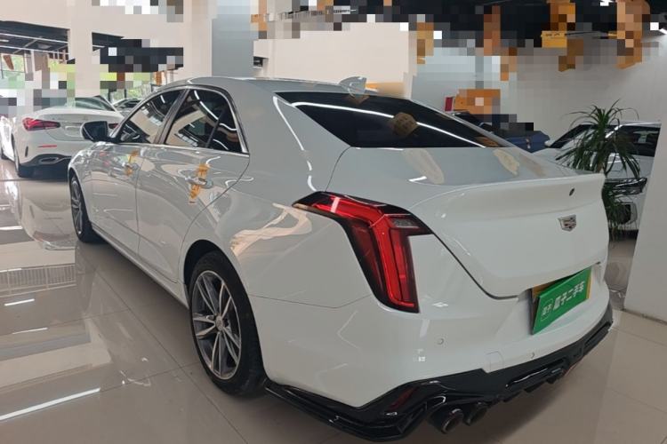 Used Cadillac CT4 2021 28T Luxury Model Rear Left 45 Deg