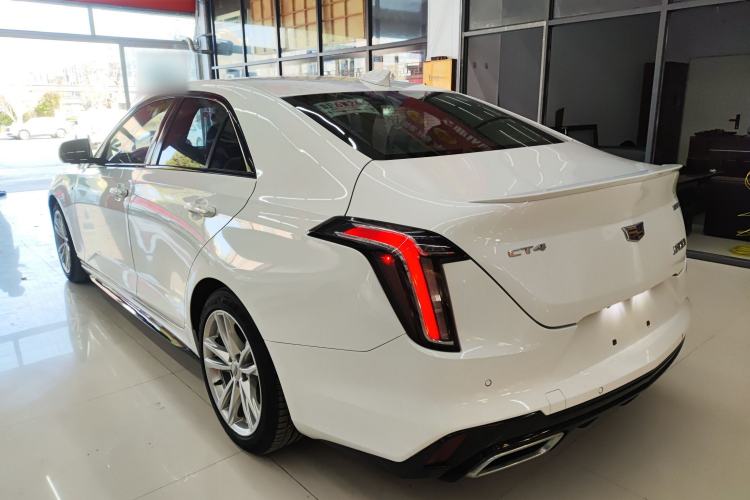 Used Cadillac CT4 2021 28T Fashion Edition Rear Left 45 Deg