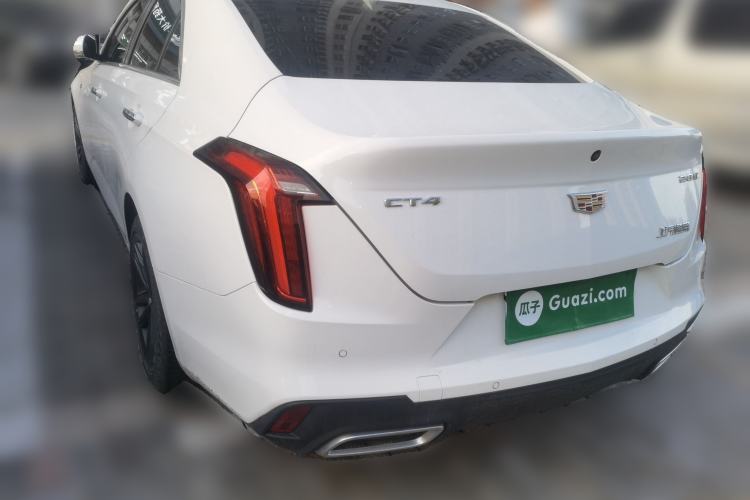 Used Cadillac CT4 2021 28T Luxury Model Rear Left 45 Deg